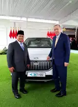 Erdoğan, Endonezya Liderine Togg Hediye Etti